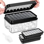 Eisw&uuml;rfelform Mit Deckel Und Beh&auml;lter, 3 St&uuml;ck, 96 Eisw&uuml;rfel, Bpa-frei