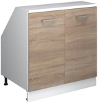Dachschr&auml;genschrank Rion, Sonoma, 80 X 81.6 Cm Mit 2 T&uuml;ren, Schrankkorpus 60 Cm