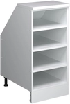 Dachschr&auml;genschrank Rion, Wei&szlig;, 40 X 81.8 Cm Mit 4 F&auml;chern, Schrankkorpus 60 Cm