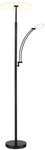 Led Stehlampe Stehleuchte Touchdimmer Cct Lesearm Beweglich Schwarz H 183 Cm
