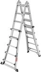Hailo Aluminium-multifunktionsleiter Master M100 4 X 5 Stufen