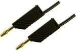 Mln 25/2,5 Sw Messleitung Lamellenstecker 4 Mm Lamellenstecker 4 Mm 25.00 Cm...