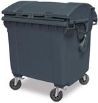 Brb 1100 Liter Gro&szlig;m&uuml;llbeh&auml;lter/m&uuml;llcontainer Nach En 840, Mgb (grau)