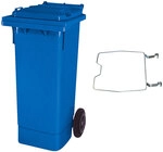 Brb M&uuml;lltonne Mgb 80 Liter, Mit Klemmring F&uuml;r M&uuml;lls&auml;cke (blau)