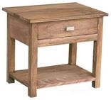 Massivmoebel24 - Nachttisch Sheesham 50x35x45 Braun Ge&ouml;lt Nature Brown 91