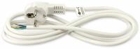 Goobay Netzkabel Mit Schutzkontaktstecker, 2 M, Wei&szlig;