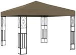 Vidaxl Gazebo 3x3 M Taupe Fabric