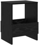 Magazinregal Schwarz Eichen-optik 35 X 30 X 45 Cm Vidaxl