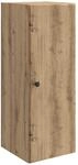 Wandschrank 33 X 34,5 X 90 Cm Holzwerkstoff Artisan-eiche Vidaxl