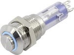 Tc-6647596 Las4gqh-11ze/b/24v/s Druckschalter 48 V 2 A 1 X Ein/aus Rastend Blau...