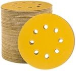 Schleifpapier 125mm Klett 100 St&uuml;ck, 8 Loch, K&ouml;rnung 180 F&uuml;r...