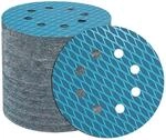 Schleifpapier 125mm Klett 180 K&ouml;rnung, 100 St&uuml;ck, Zirkonoxid, 8-loch