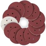 Schleifpapier Set 150mm Klett 6 Loch P150 F&uuml;r Exzenterschleifer