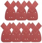 Schleifpapier F&uuml;r Deltaschleifer 70tlg. Gemischte K&ouml;rnung 60-400, 140x95mm