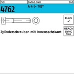 Iso 4762 Zylinderschrauben A 4 -70 M 6 X 25 A 4 K 100 Stk