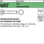 Iso 4017 Sechskantschraube Vg M30x200 Stahl 8.8 Feuerverzinkt