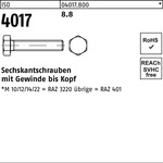 Sechskantschraube Iso 4017 Vg M 36 X 200 8.8