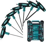 T-griff Schraubendreher Set 7tlg Metrisch 2.5-10mm Mit Aufbewahrungsbox