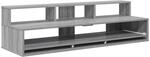 Studiotisch Sonoma-grau 152 X 42,5 X 36 Cm Holzwerkstoff Vidaxl