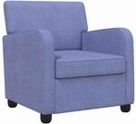 Sessel Jeans Blau Stoff Vidaxl