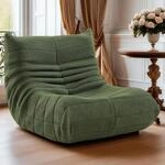 Bodensofa Mit Ergonomischem Design, Kaminsessel, Lounge-einzelsessel, Gr&uuml;n