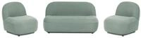 Sofa Set 4-sitzer Lovberg Stoff Hellgr&uuml;n