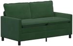 Sofa Dschungelgr&uuml;n 156 X 81 X 87,5 Cm Stoff Vidaxl