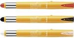 Vasalat - Gel Signal Permanent Marker Markierstift Wei&szlig;, Schwarz & Rot 3 Teilig