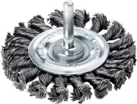 Lessmann Schaft-rundb&uuml;rste Edelstahl Gez. 75x0,5mm