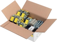 Viega - M2-paket Prevista Dry Plus 8400 In 1,0m2 Stahl Verzinkt