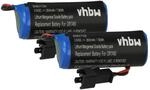 Vhbw 2x Akku Ersatz F&uuml;r Cr17450e-r Cr17450er, Cr17450 F&uuml;r Plc Programmable...