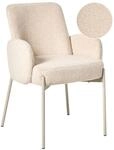 Esszimmerstuhl Magee Boucl&eacute; Hellbeige