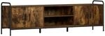 Tv-schrank 167,5 X 33 X 50 Cm R&auml;uchereiche Holzwerkstoff Vidaxl