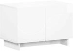Tv-lowboard 60 X 34,5 X 40 Cm Hochglanz Wei&szlig; Holzwerkstoff Vidaxl