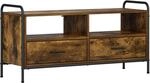 Tv-schrank 67,5 X 33 X 50 Cm R&auml;uchereiche Holzwerkstoff Vidaxl