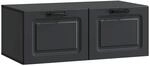 Vidaxl Wall-mounted Tv Cabinet Black 78.5 X 41 X 30 Cm Engineered Wood
