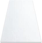 Teppich Antirutsch Rumba 1950 Einfarbig Wei&szlig; White 60x250 Cm