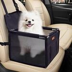 Hunde Autositz Faltbar Mit Sicherheitsgurt F&uuml;r Kleine Hunde Bis 6,4 Kg