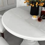 Vidaxl - Tischfolie Transparent &Oslash; 120 Cm 2 Mm Pvc Transparent