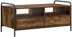 Couchtisch R&auml;uchereiche 99,5 X 49 X 46 Cm Holzwerkstoff Vidaxl