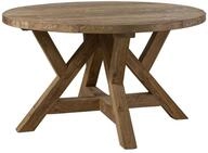 Esstisch Rund Teak 160x160x78 Natur Unbehandelt Bassano 182