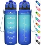 Trinkflasche Mit Zeitmarkierung 700ml Bpa Frei Auslaufsicher Tritan F&uuml;r Kinder...