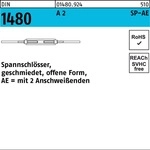 Din 1480 Spannschl&ouml;sser A 2 Sp Ae M 16 A 2 S