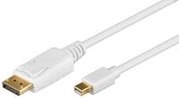 Goobay - Mini Displayport&trade;-adapterkabel 1.2, Vergoldet, Mini Displayport-stecker