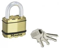 Master Lock - Vorhangschloss Excell M1beurd Messing 45 Mm, Verschiedensperrend...