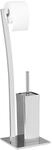 Stand Wc Garnitur Wimedo, Hbt:71x20x20cm, Toilettenb&uuml;rstenhalter & Papierhalter,
