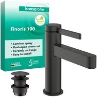 Hansgrohe Finoris Einhebel-waschtischarmatur 100 Mit Push-open
