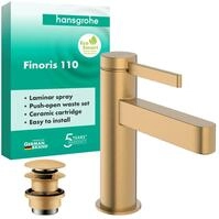 Hansgrohe Finoris Einhebel-waschtischarmatur 110 Mit Push-open