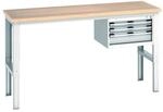 Bott Werkbank Cubio 3 Schubladen Multiplex H&ouml;henverstellbar 2000 X 750 X...