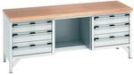 Bott Werkbank-arbeitstisch Cubio Multiplex 2000 X 750 X 840mm Ral 7035
